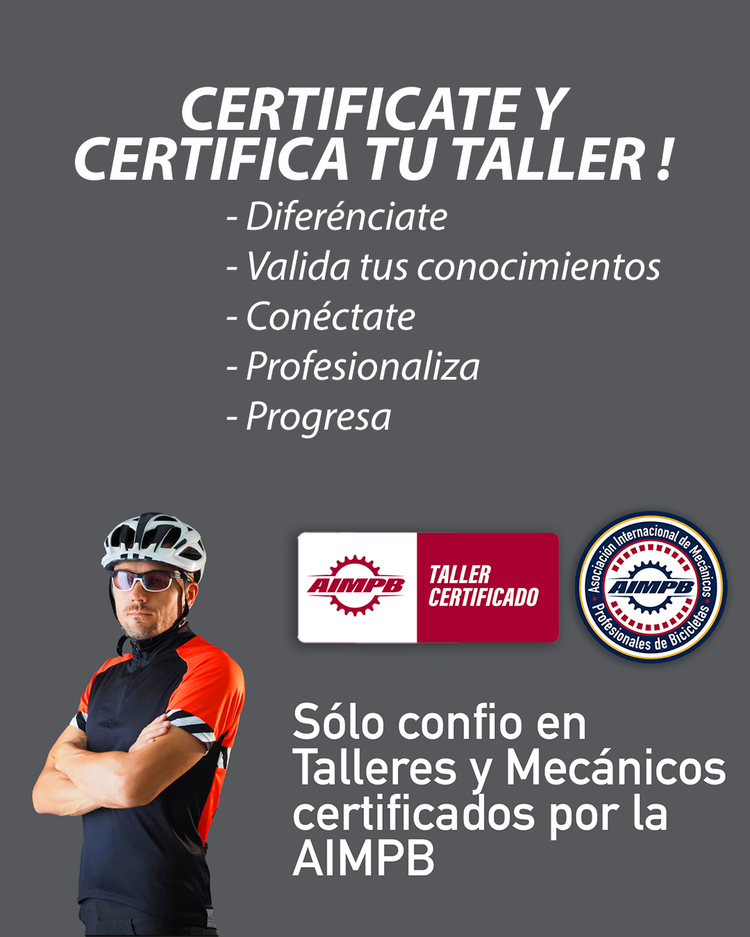 Talleres certificados AIMPB